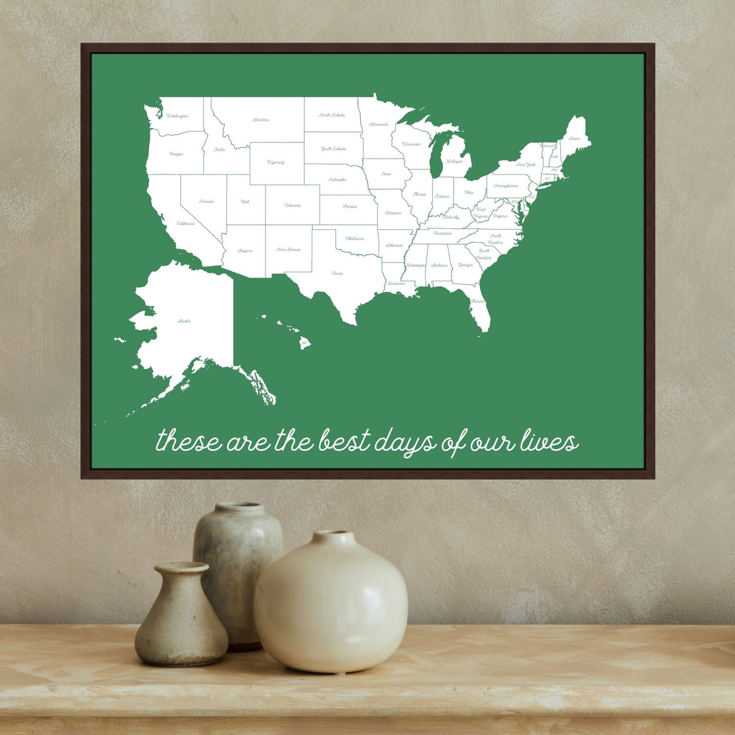 These Are The Best Days of Our Lives United States Map • Custom United States Map • United States Travel Map • Pushpin Map • Personalized Map Gift • Perfect Gift for Him • Perfect Gift for Her • Personalized Gift