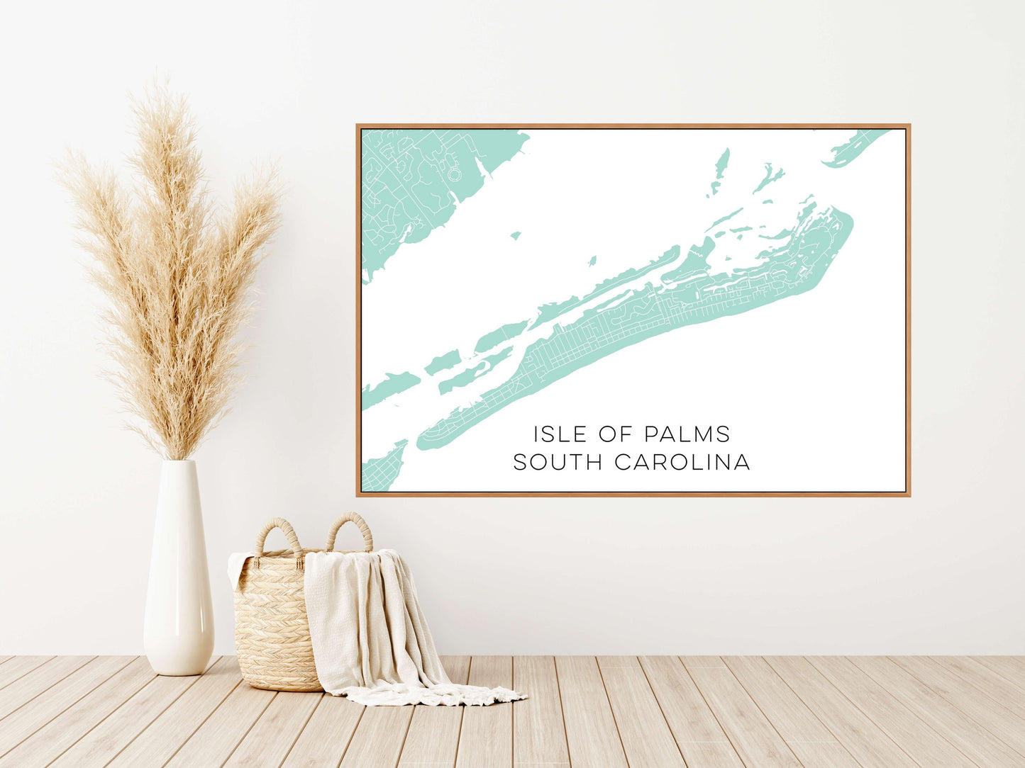 Isle of Palms South Carolina Map • Isle of Palms SC Custom Map