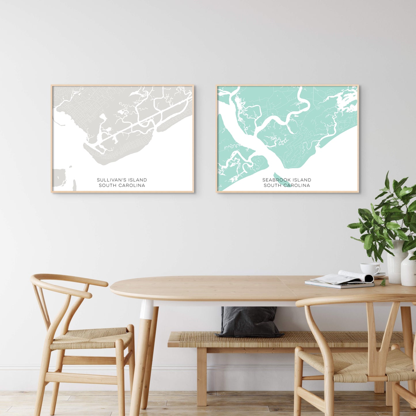 Sullivan’s Island South Carolina Map • Sullivan’s Island SC Custom Map